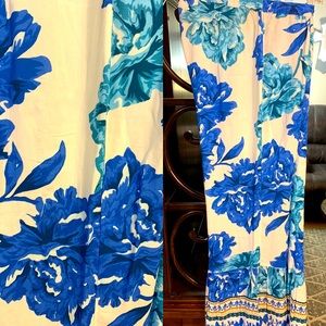 Venus wide leg floral island pants (L)